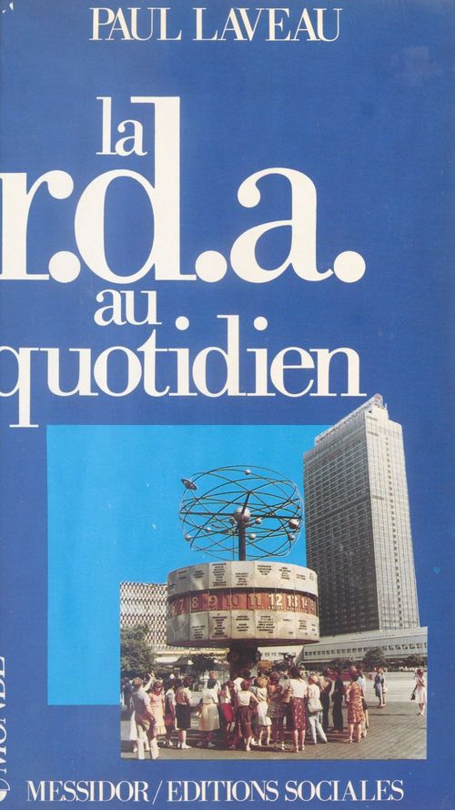 ebook cover of La RDA au quotidien, by Paul Laveau