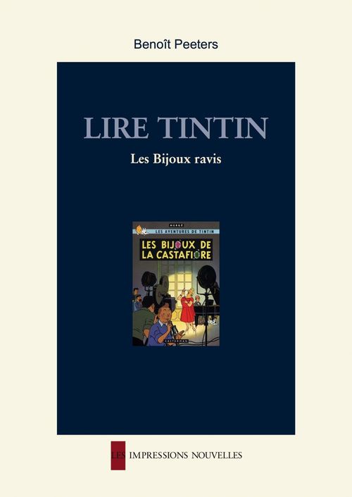 ebook cover of Lire Tintin, by Benoît Peeters