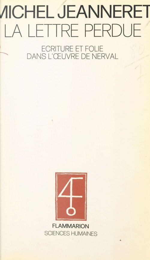 Couverture ebook de La lettre perdue, de Michel Jeanneret