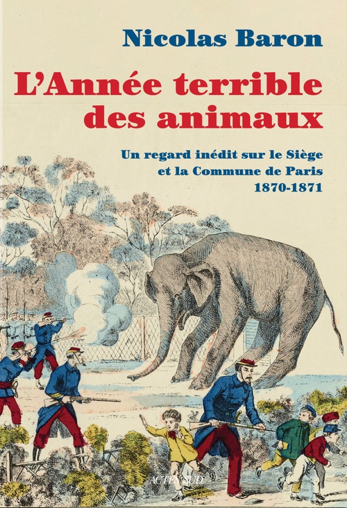 Couverture ebook de L´année terrible des animaux, de Nicolas Baron