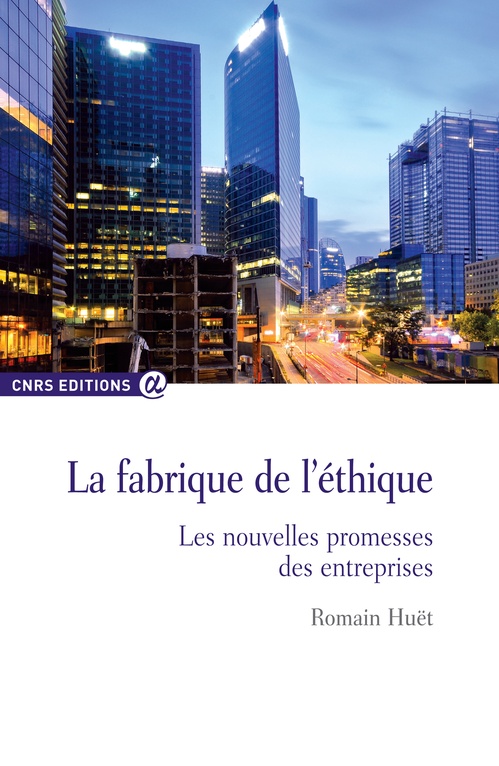ebook cover of La fabrique de l'éthique, by Romain Huet