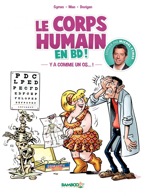 ebook cover of Le corps humain en BD !, by Michel Cymes, Sébastien Mao