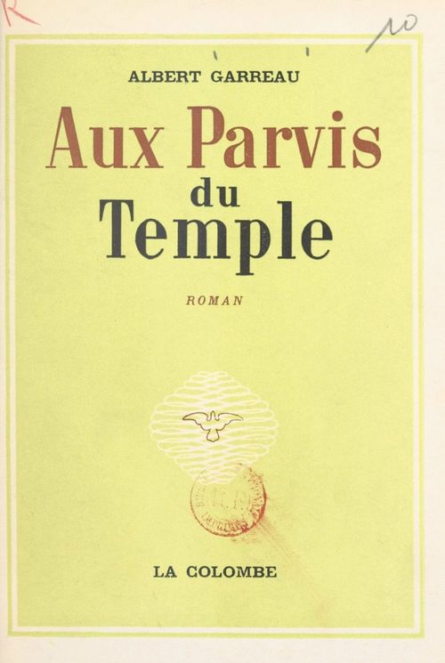 ebook cover of Aux parvis du temple, by Albert Garreau