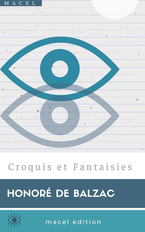 Couverture ebook de Croquis et Fantaisies, de Balzac Honore De