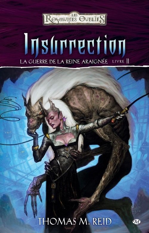 Couverture ebook de La Guerre de la Reine Araignée, T2 : Insurrection, de Thomas Reid