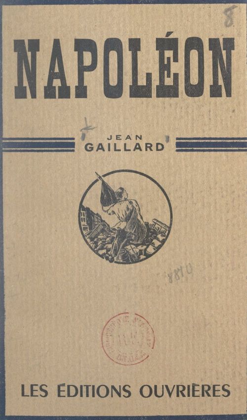 ebook cover of Napoléon, by Jean Gaillard