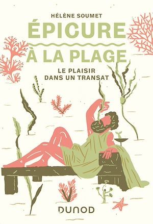 Couverture ebook de Epicure à la plage, de Hélène Soumet
