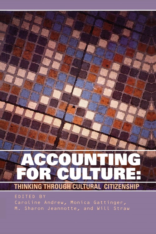 ebook cover of Accounting for Culture, by