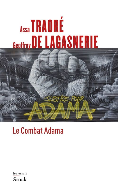 ebook cover of Le combat Adama, by Geoffroy de Lagasnerie, Assa Traore