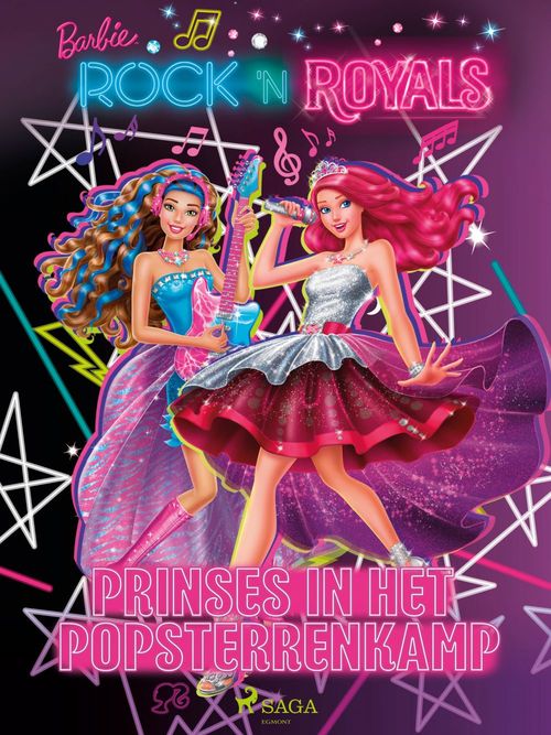 ebook cover of Barbie - Prinses in het Popsterrenkamp, by Mattel