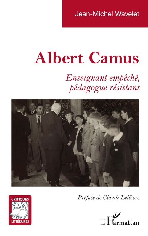 ebook cover of Albert Camus, by Jean-Michel Wavelet