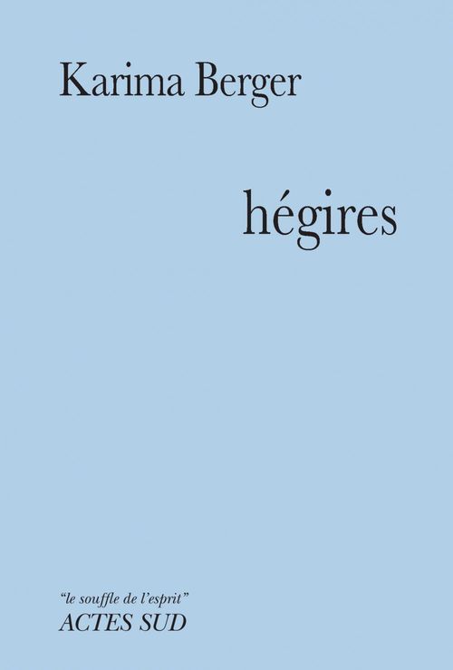 Couverture ebook de Hégires, de Karima Berger