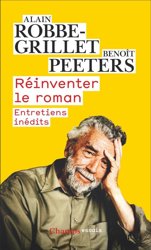 Couverture ebook de Réinventer le roman, de Benoît Peeters, Alain Robbe-Grillet