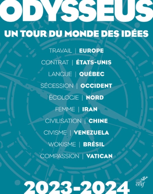Couverture ebook de ODYSSEUS, UN TOUR DU MONDE DES IDEES, de Chantal Delsol