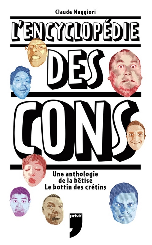Couverture ebook de L'encyclopédie des cons, de Claude Maggiori