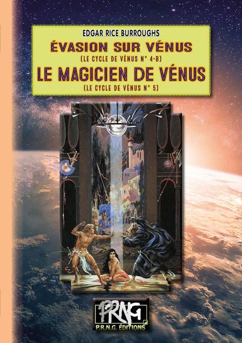 ebook cover of Evasion sur Vénus (Cycle de Vénus, n° 4-b) - Le Magicien de Vénus (n° 5), by Edgar Rice Burroughs