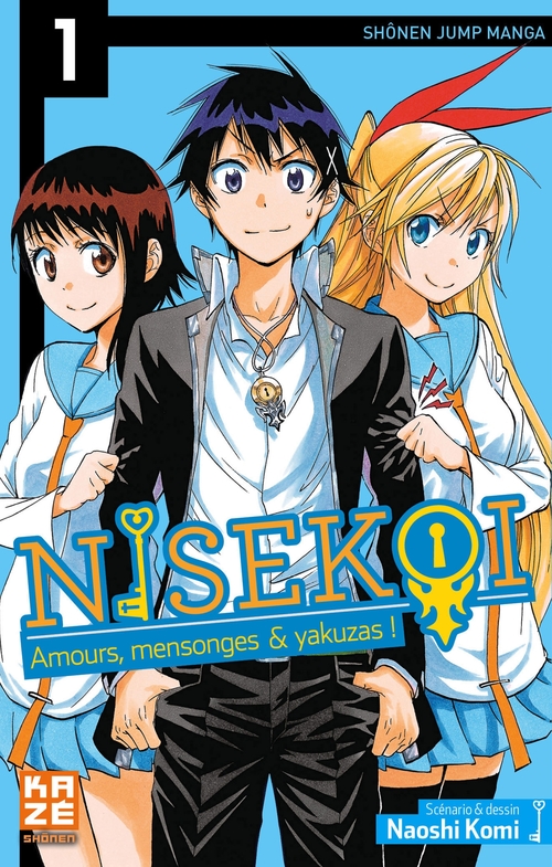 ebook cover of Nisekoi - Amours, mensonges et yakuzas ! T01, by Naoshi Komi