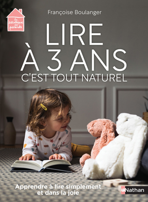 Couverture ebook de Lire à 3 ans c'est tout naturel, de Françoise Boulanger