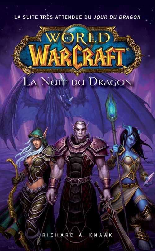 Couverture ebook de World of Warcraft - La nuit du dragon, de Richard a. Knaak