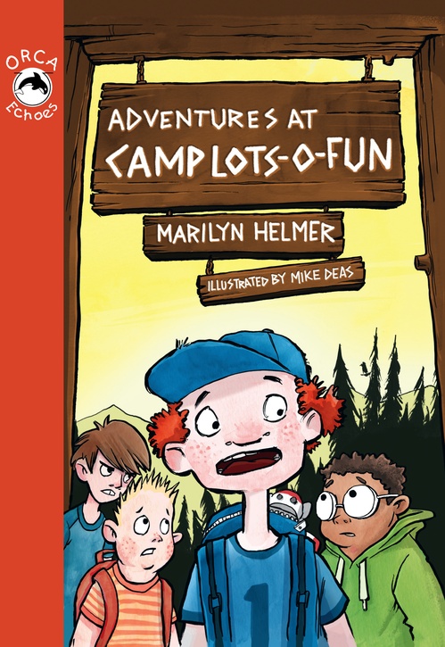 ebook cover of Adventures at Camp Lots-o-Fun, by Marilyn Helmer