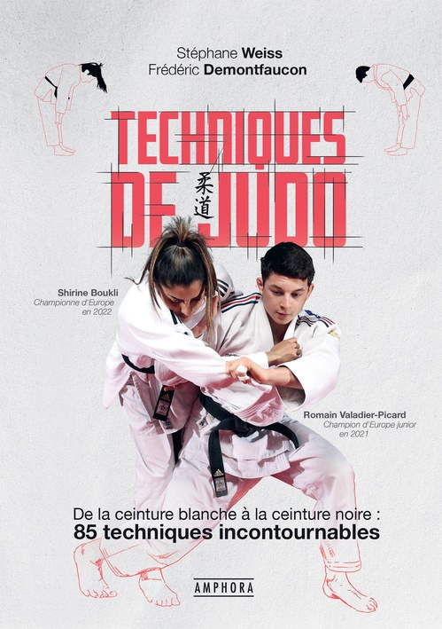 Couverture ebook de Techniques de judo, de Frédéric Demontfaucon, Stéphane Weiss