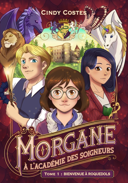 ebook cover of Bienvenue à Roquedols, by Cindy Costes
