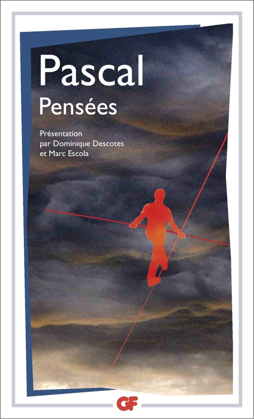 Couverture ebook de Pensées, de Blaise Pascal