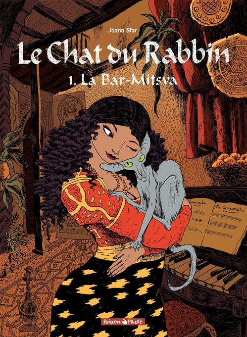 ebook cover of Le Chat du Rabbin - Tome 1 - La Bar-Mitsva, by Joann Sfar