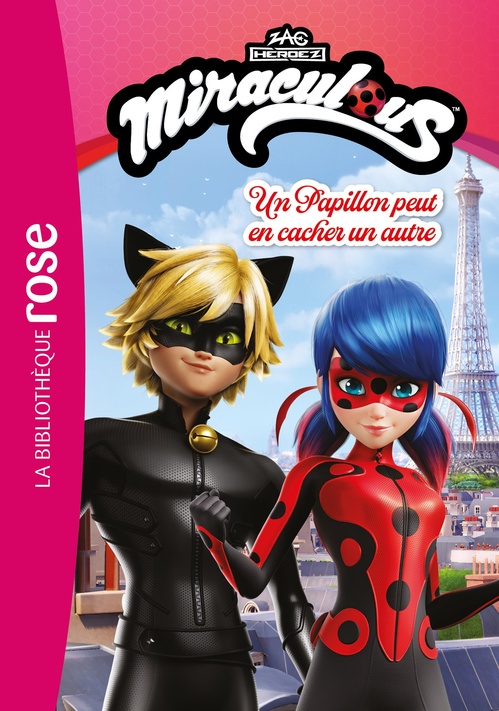 ebook cover of Miraculous (Nouvelles histoires) 01 - Un Papillon peut en cacher un autre, by Collectif