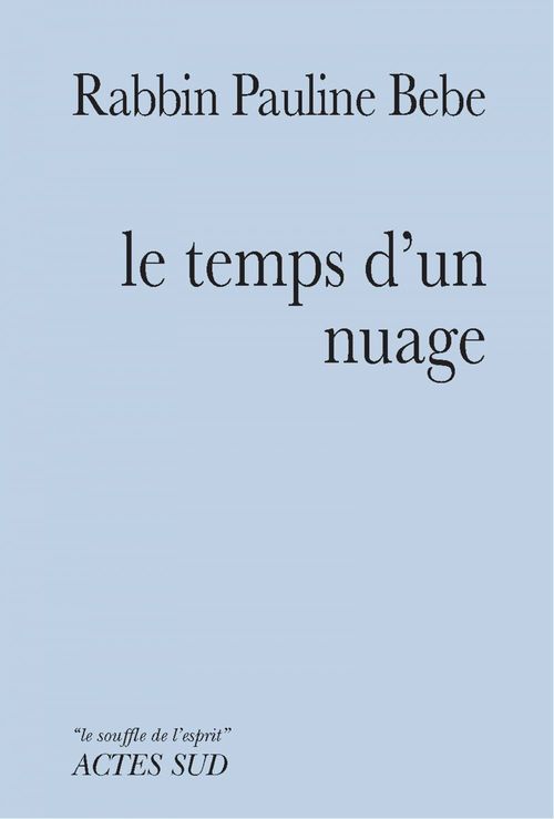 Couverture ebook de Le temps d'un nuage, de Pauline Bebe