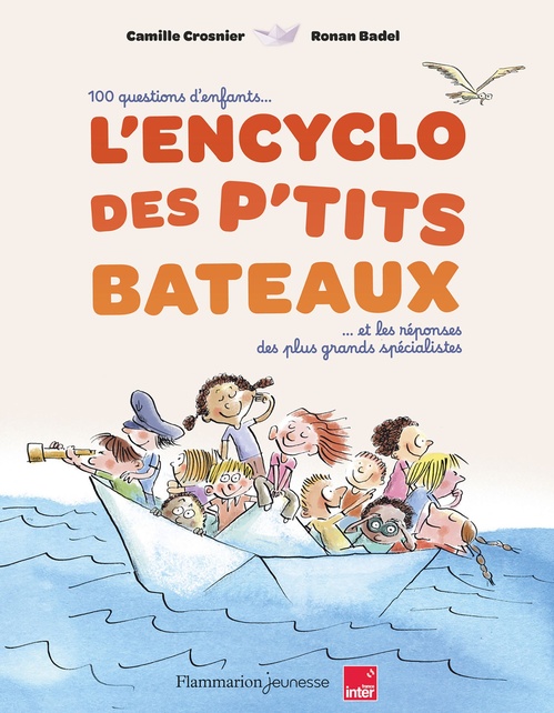 Couverture ebook de L'Encyclo des P'tits bateaux, de Camille Crosnier