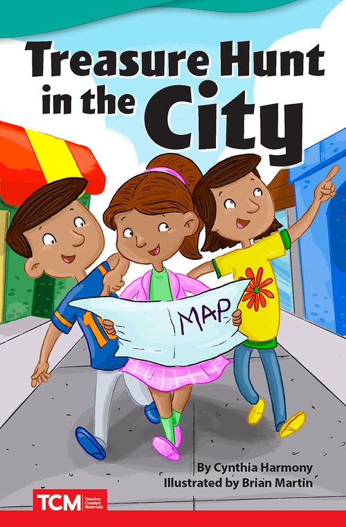 ebook cover of Treasure Hunt in the City, by Cynthia Harmony