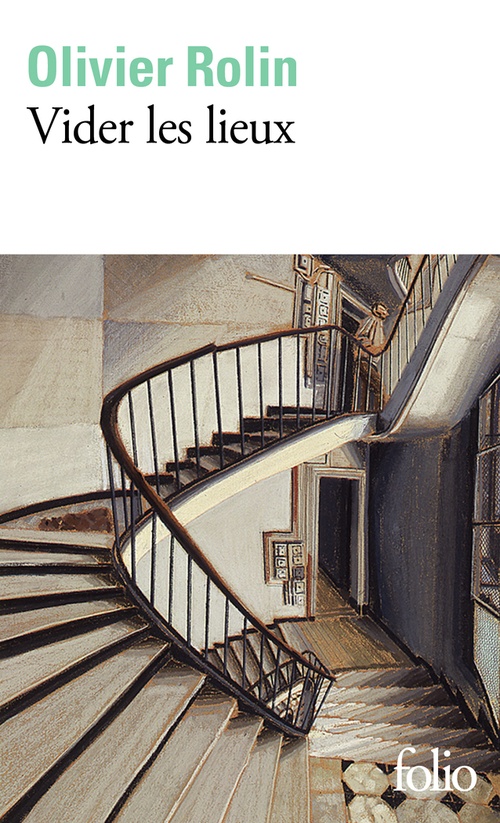 ebook cover of Vider les lieux, by Olivier Rolin