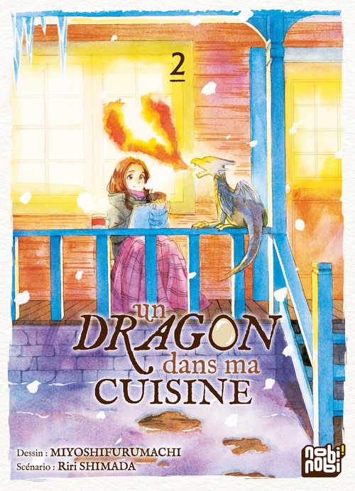 ebook cover of Un dragon dans ma cuisine T02, by Miyoshifurumachi