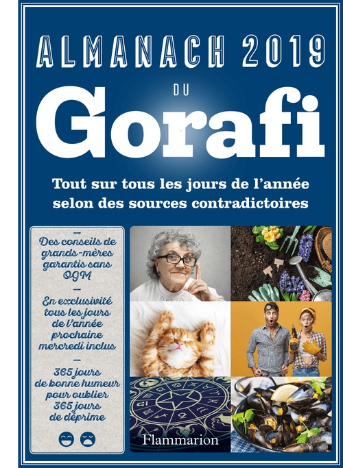 Couverture ebook de Almanach illustré du Gorafi, de Jean-françois Buissière