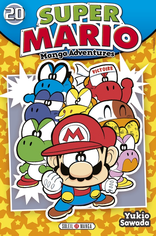ebook cover of Super Mario Manga Adventures T20, by Nintendo, Yukio Sawada