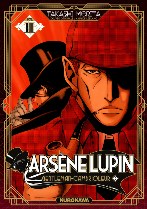 Couverture ebook de Arsène Lupin - Tome 03, de Takashi Morita