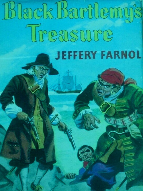 Couverture ebook de Black Bartlemy's Treasure, de Jeffery Farnol