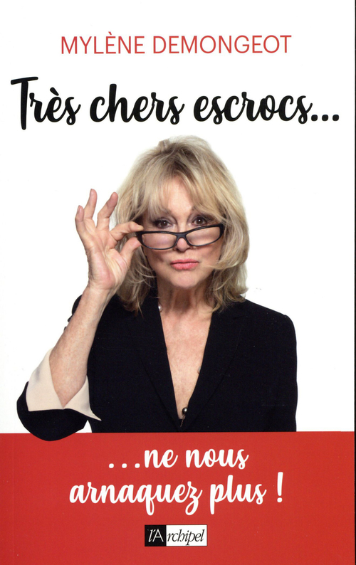 Couverture ebook de Très chers escrocs..., de Mylène Demongeot
