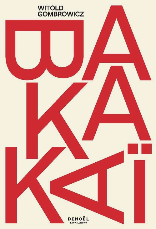 ebook cover of Bakakaï, by Witold Gombrowicz