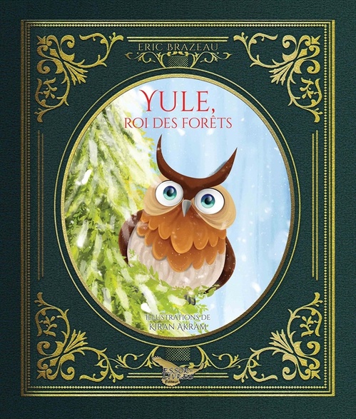 Couverture ebook de Yule, le roi des forêts, de Eric Brazeau