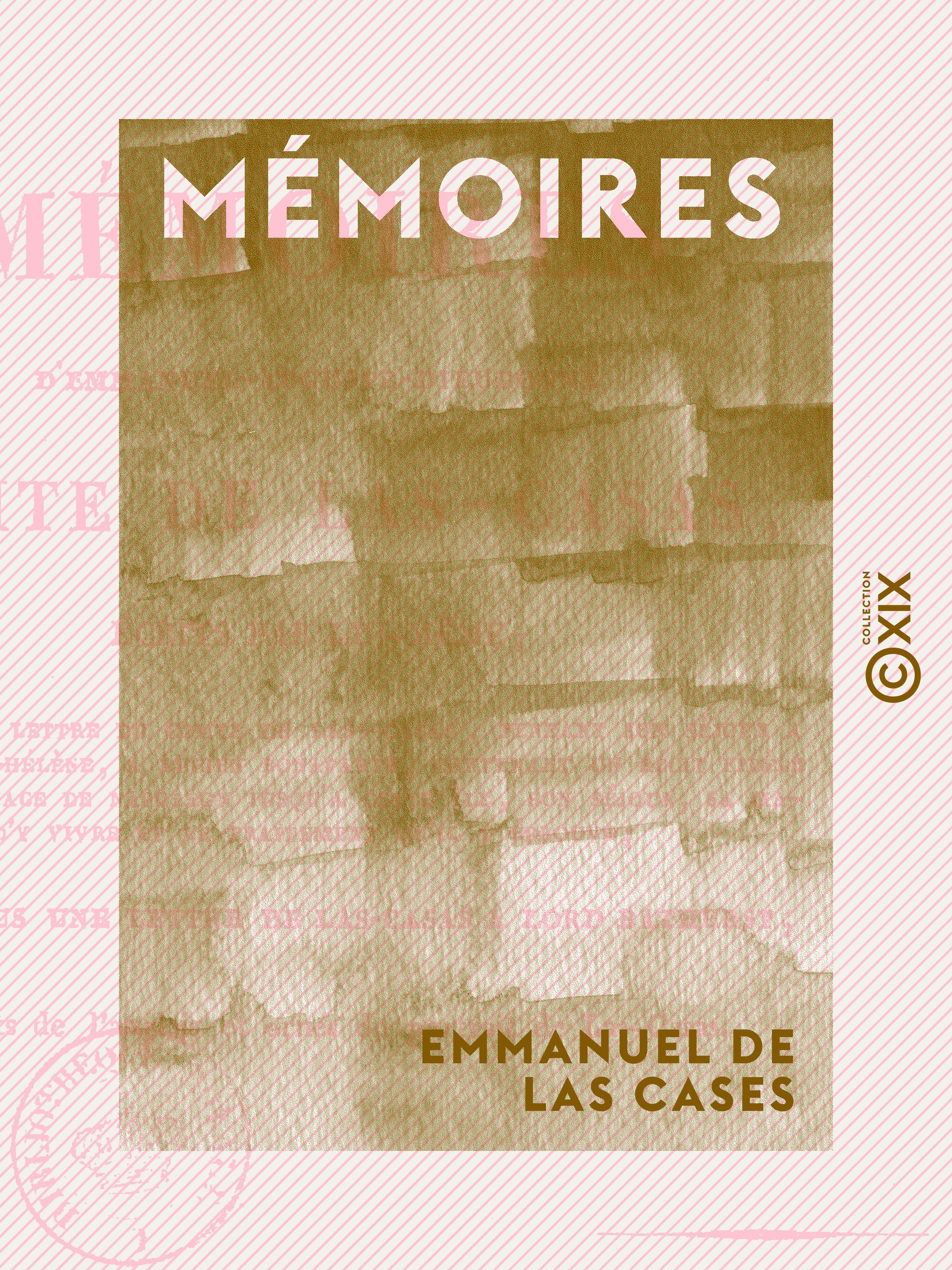 Couverture ebook de Mémoires, de Emmanuel De Las Cases