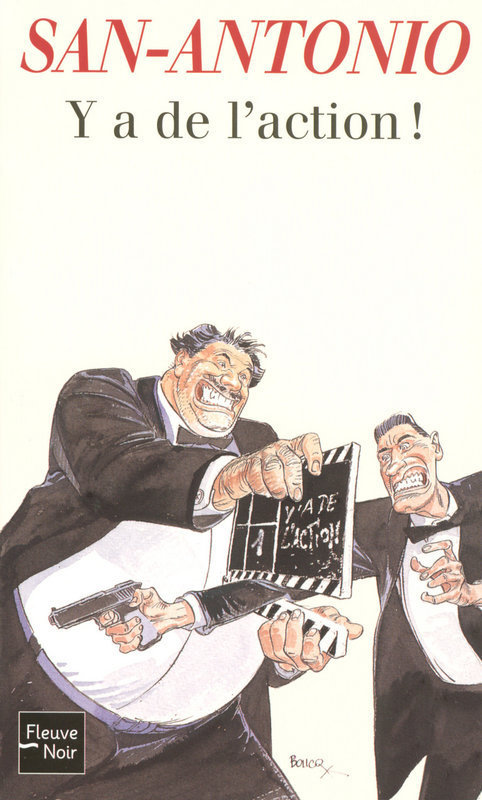 ebook cover of Y a de l'action !, by San-Antonio