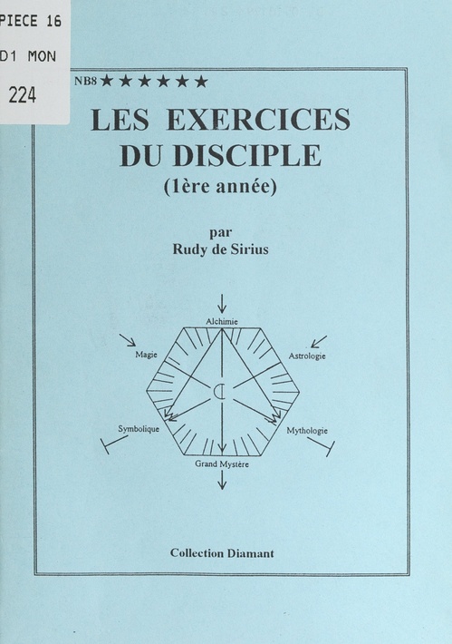 ebook cover of Les exercices du disciple (1re année), by Rudy De Sirius