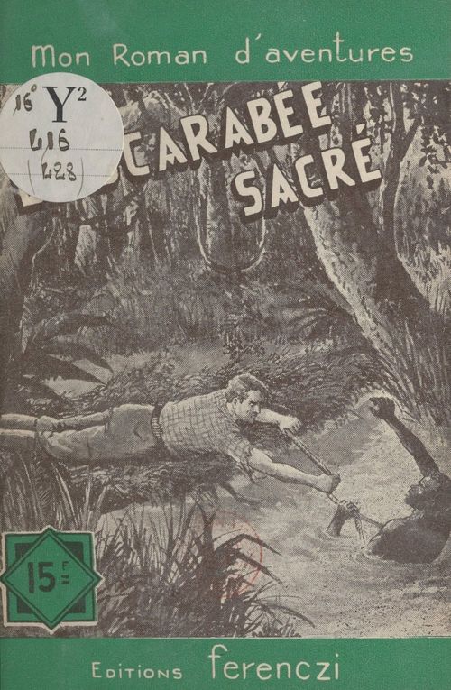 ebook cover of Le scarabée sacré, by Raoul Borjack