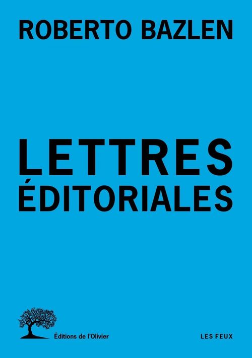 ebook cover of Lettres éditoriales, by Roberto Bazlen