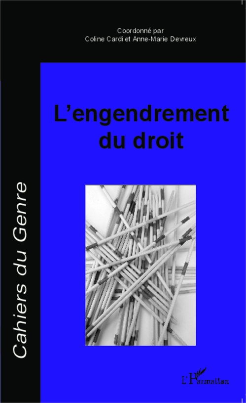 Couverture ebook de L'engendrement du droit, de Collectif