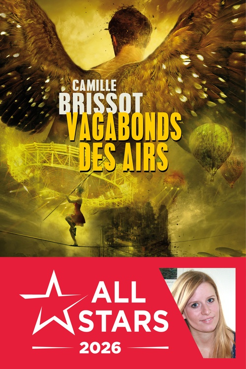 Couverture ebook de Vagabonds des airs, de Camille Brissot