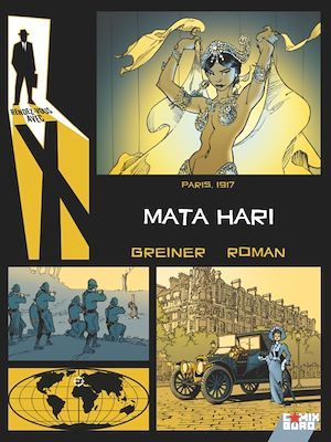Couverture ebook de Rendez-vous avec X - Mata Hari, de Olivier Roman