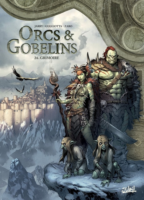 ebook cover of Orcs et Gobelins T26 - Grimoire, by Nicolas Jarry